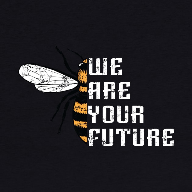 Bee Save the bees Honeybee by HBfunshirts